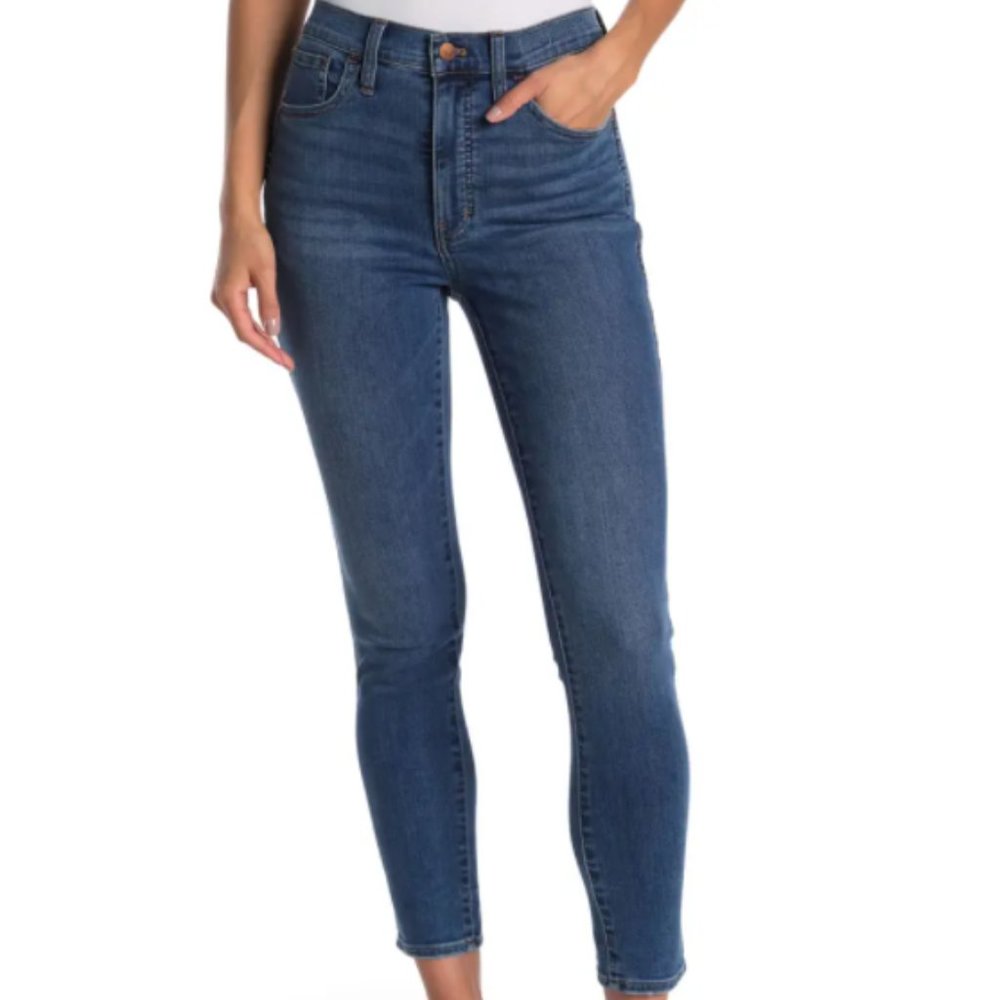 Madewell High Rise Skinny Jeans